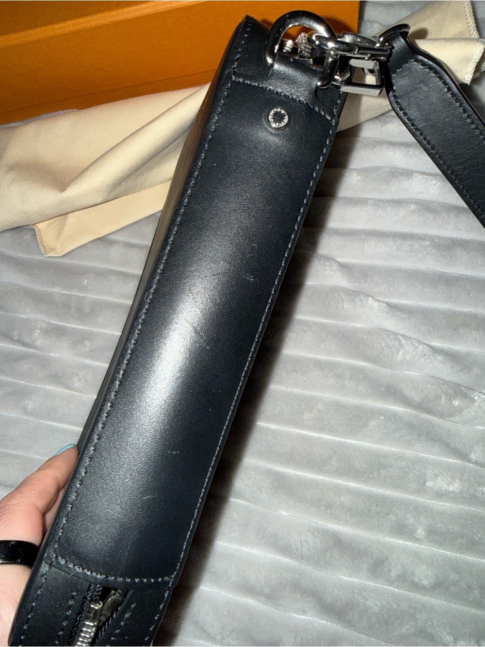 🎉SOLD🎉 Louis Vuitton Dandy Organizer Epi Noir - Picture 14 of 16